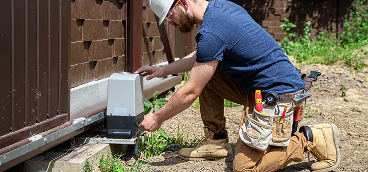 Electric Driveway Gate Installation Richardson